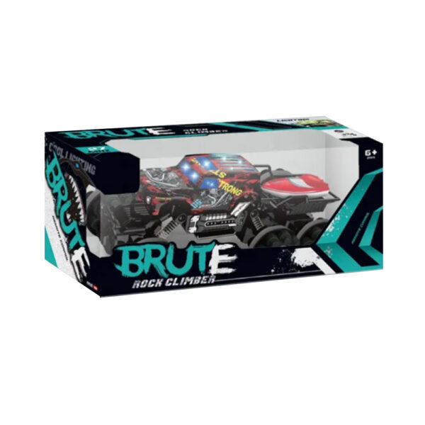 DWI Dowellin Remote Control Car with 6 Wheels, Rock Climber Graffiti Car with Light