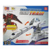 Generic Transformers Electric Track Train 2in1 Set With Light And Sound